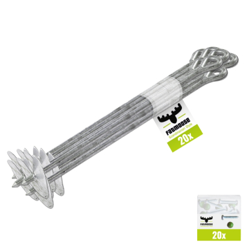 QuickRoot Anclaje de tierra Set de 20  621237